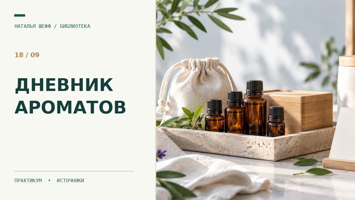 Когда аромат не подходит: как вести заметки без самодиагностики